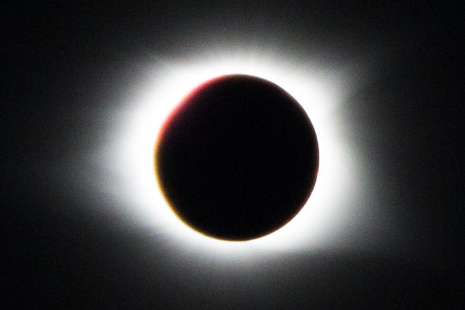 Solar Eclipse in Full View